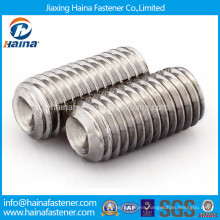 In stock Stainless steel hexagon socket set screw